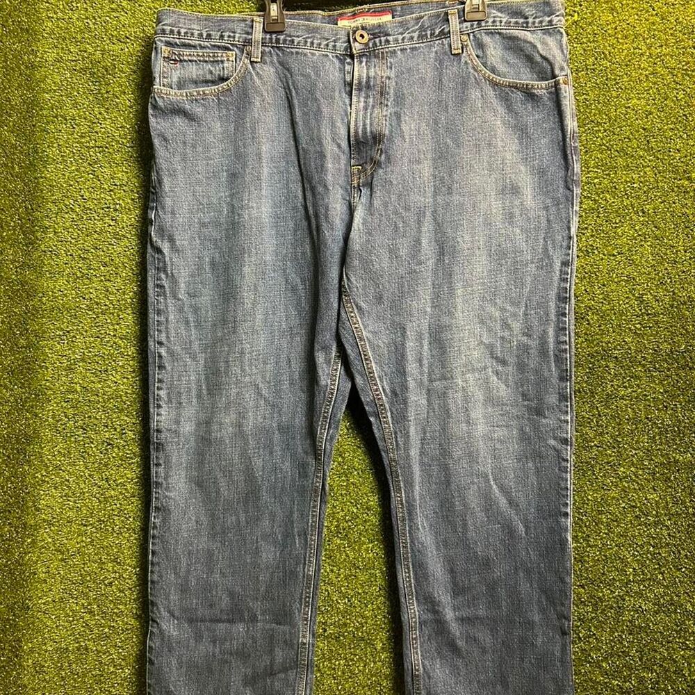 Tommy-hilfiger Men's Blue and Navy Jeans
